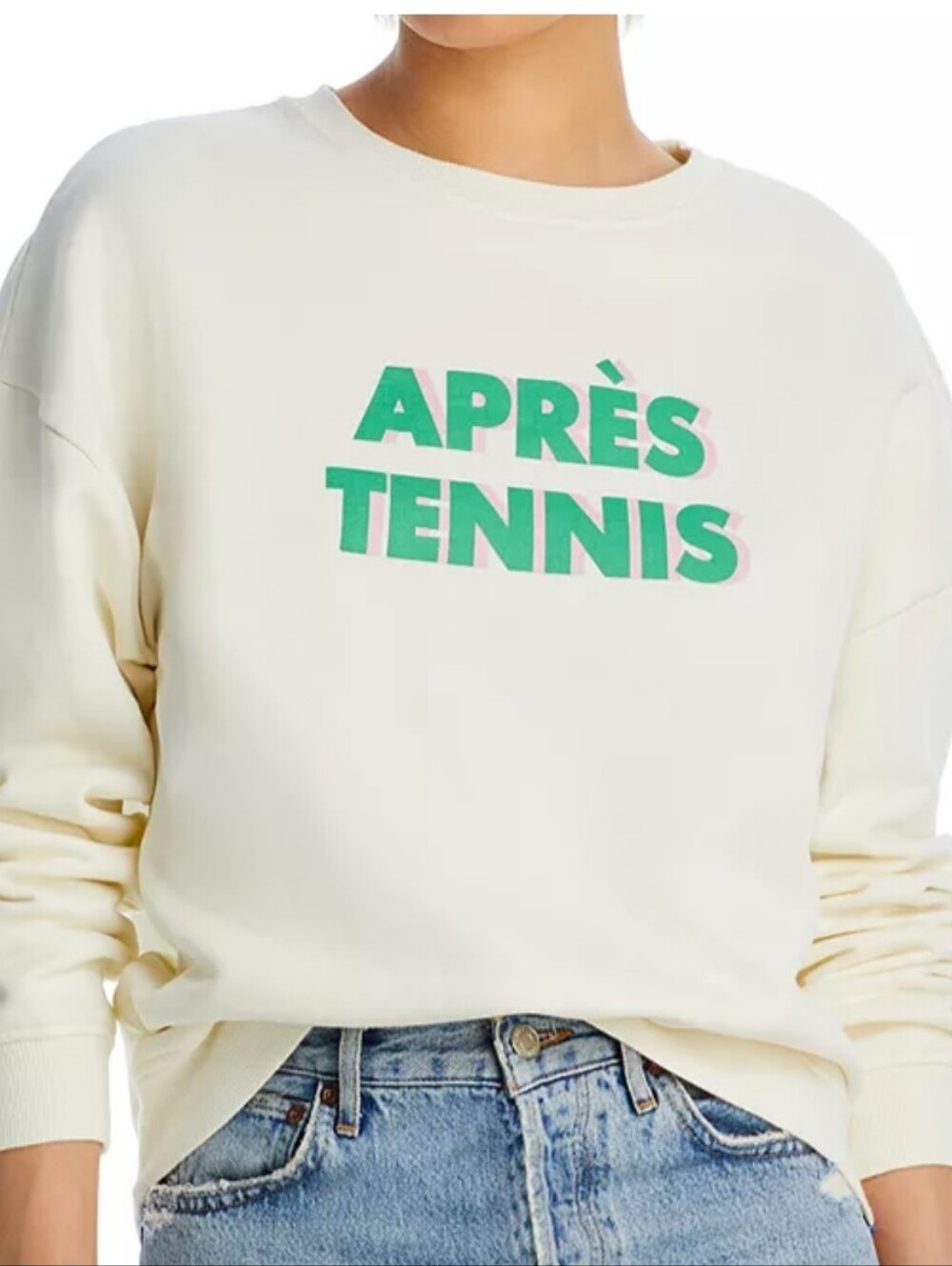 Kule Apres Tennis Graphic Sweatshirt